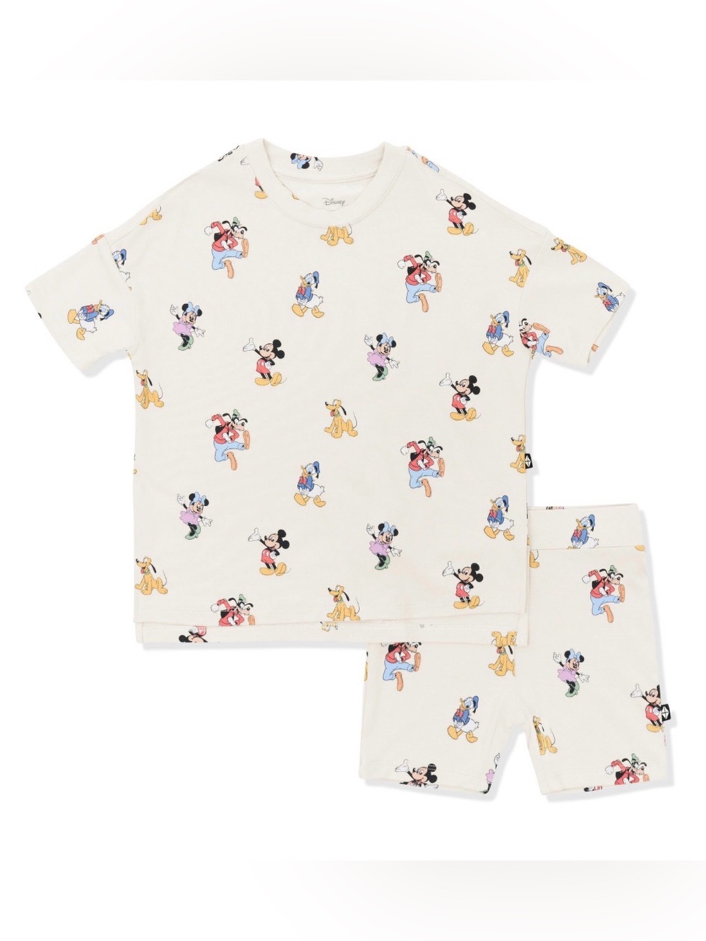 Kyte Baby Disney Mickey & Friends Short Sleeve Biker Short Set 7